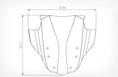 Wunderlich Touring Screen Marathon Airvented - Smoked Grey | 35380-302