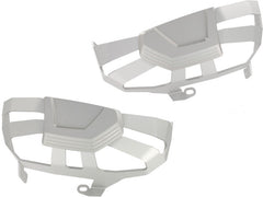 Wunderlich Valve Cover & Cylinder Protectors Left + Right - Silver | 35600-001