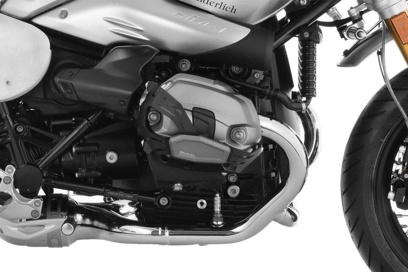 Wunderlich Valve Cover & Cylinder Protectors Left + Right, Black | 35610-002