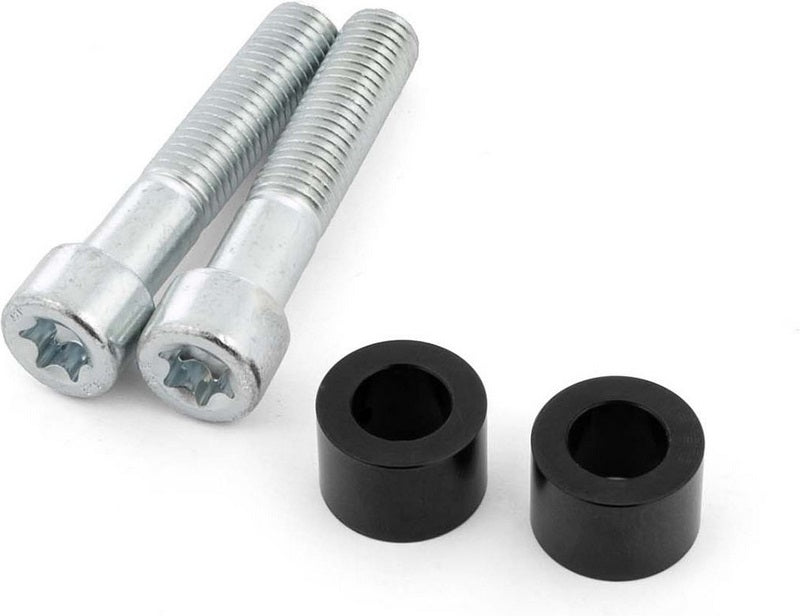 WUNDERLICH Adapter for handlebar mirror - Set - black | 35661-300