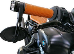 WUNDERLICH Adapter for handlebar end mirror and mo.Blaze Disk indicator - Set - black | 35661-400