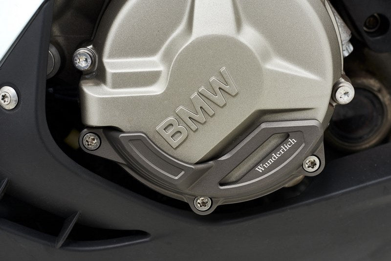 Wunderlich Engine Case Protector Left - Titanium | 35840-003