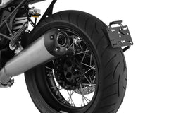 Wunderlich Swing Arm Number Plate Holder Centered - Black | 38981-302