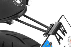 Wunderlich Wunderlich»RETROSPORT« licence plate holder - black | 38981-402