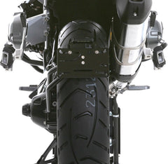 Wunderlich "Swing" Tail Section Licence Plate Holder For Shaft Drive - Black | 38982-002