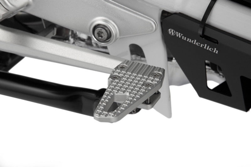 Wunderlich Brake Lever Enlargement - Silver | 39780-101