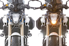Wunderlich Led Additional Headlight “Microflooter” For Vehicle Install - Black | 40500-102