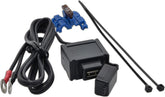 WUNDERLICH Compact Universal USB Socket BAAS USB12 - black | 41440-010