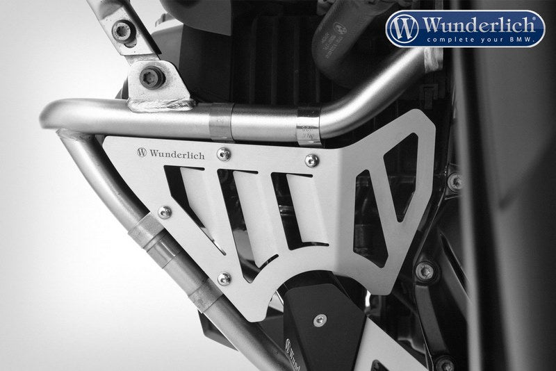 Wunderlich Rock Guard Set For Original Bmw Engine Protection Bars, Silver | 41871-101