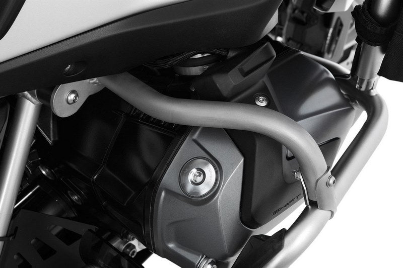 Wunderlich reinforcement bar for the original engine protection bar - stainless steel | 41873-300