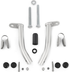 Wunderlich reinforcement bar for the original engine protection bar - stainless steel | 41875-000