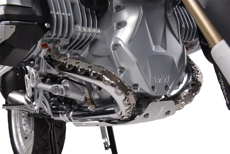 Wunderlich Header Pipe Protector Dakar - Silver | 41982-101