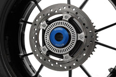 WUNDERLICH TRACKDAY back wheel spacing sleeve - Brake side - blue | 42145-518
