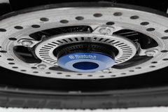 WUNDERLICH TRACKDAY back wheel spacing sleeve - Brake side - blue | 42145-518