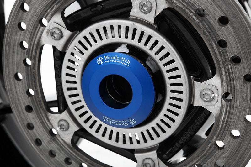 WUNDERLICH TRACKDAY back wheel spacing sleeve - Brake side - blue | 42145-518