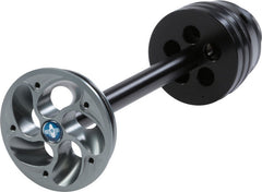 Wunderlich Crash Pad Hub Cover - Titanium | 42150-003