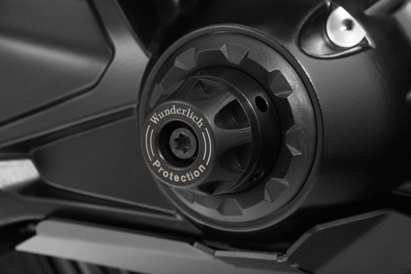 Wunderlich Crash Pad Hub Cover - Titanium | 42150-003