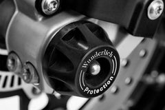 Wunderlich Crash Pad Hub Cover, Titanium | 42157-003