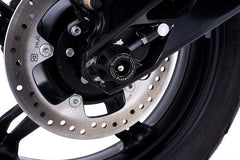 Wunderlich Crash Protectors Doubleshock - Black, Rear | 42161-100