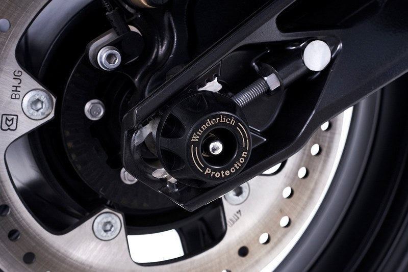 Wunderlich Crash Protectors Doubleshock - Black, Rear | 42161-100