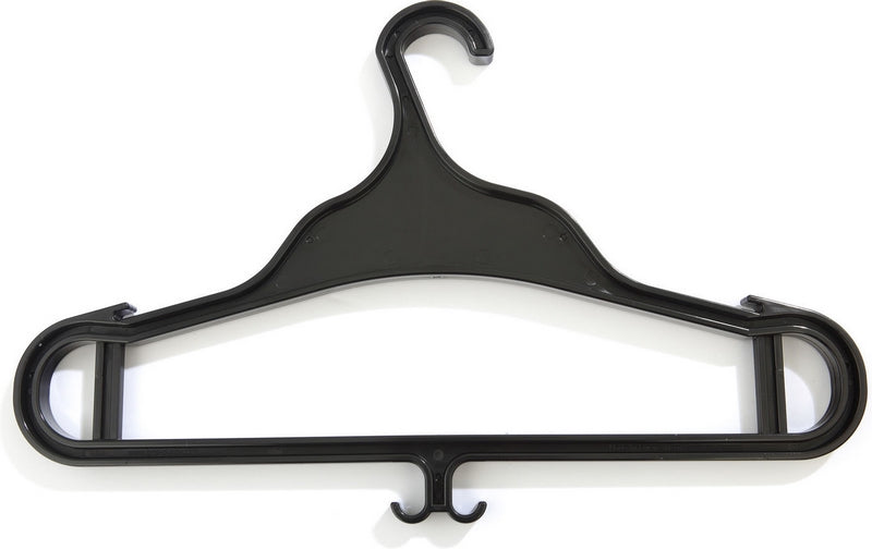 WUNDERLICH HEAVY DUTY clothes hanger - black | 42321-102