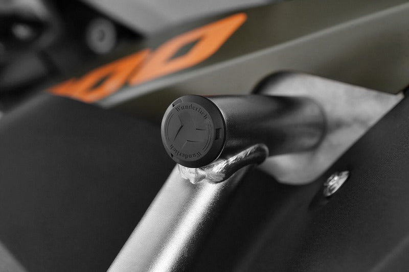 Wunderlich Tank Protection Bar Cover Plugs - Black | 42742-302