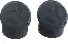 Wunderlich tank protection bar cover caps – Adventure - Set - black | 42742-312
