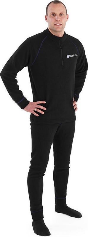Wunderlich functional shirt »M-FLEECE« - S - black | 43247-012