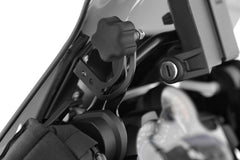 Wunderlich Screen Reinforcement For Original Or Accessory Screen - Black, Left | 43520-212