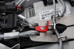 Wunderlich Wunderlich»HELMLOCK« helmet anti-theft protection - silver | 44320-320