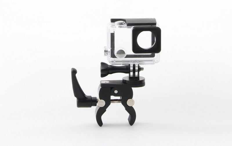 Wunderlich Universial Camera Holder For Round Tubes - Black | 44601-002