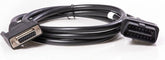 WUNDERLICH OBD-2 cable for DUONIX Bike-Scan 2 Pro diagnostic device - black | 44611-010