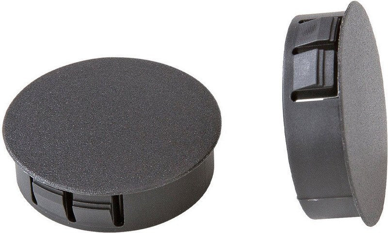 Wunderlich Tail Fairing Cover Plugs - Black | 44812-002