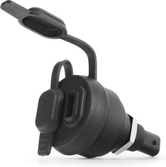 Wunderlich USB dual socket - black | 45011-000