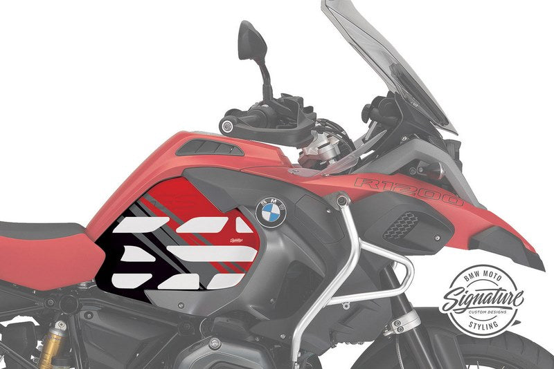 WUNDERLICH Style Anniversary engine decorative kit - black-red | 48100-002