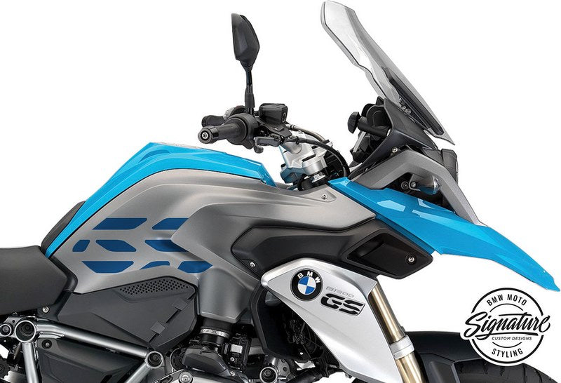 WUNDERLICH GS Lines One Colour Cobalt blue engine decorative kit - blue | 48300-003