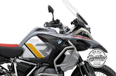 WUNDERLICH R-Line Side Sticker Clear tank decorative kit - black-yellow | 48300-114