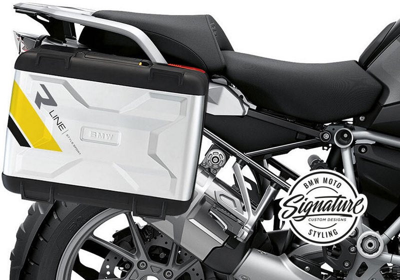 WUNDERLICH Decorative kit for R-Line original vario case - black-yellow | 48700-124