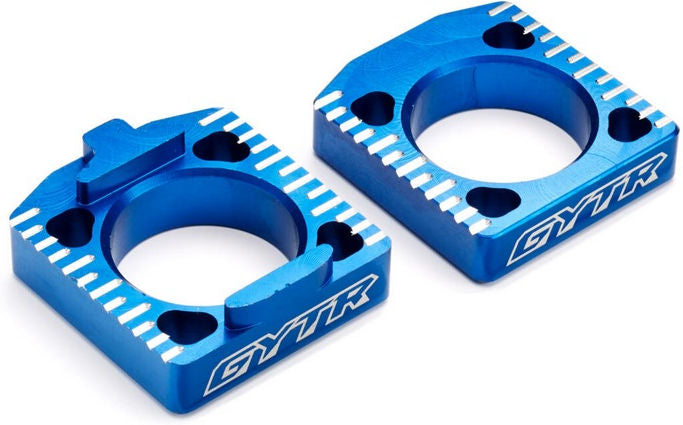 Yamaha GYTR Billet Offset Axle Blocks | 33D-F53M0-V0-00