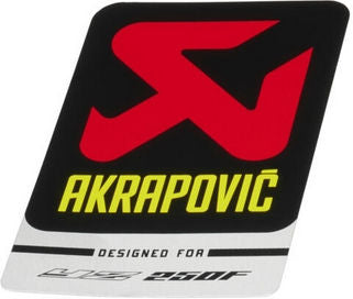 Yamaha Akrapovič Aluminium Exhaust Stickers | 90798-31806-11