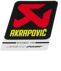 Yamaha Akrapovič Aluminium Exhaust Stickers | 90798-31806-12