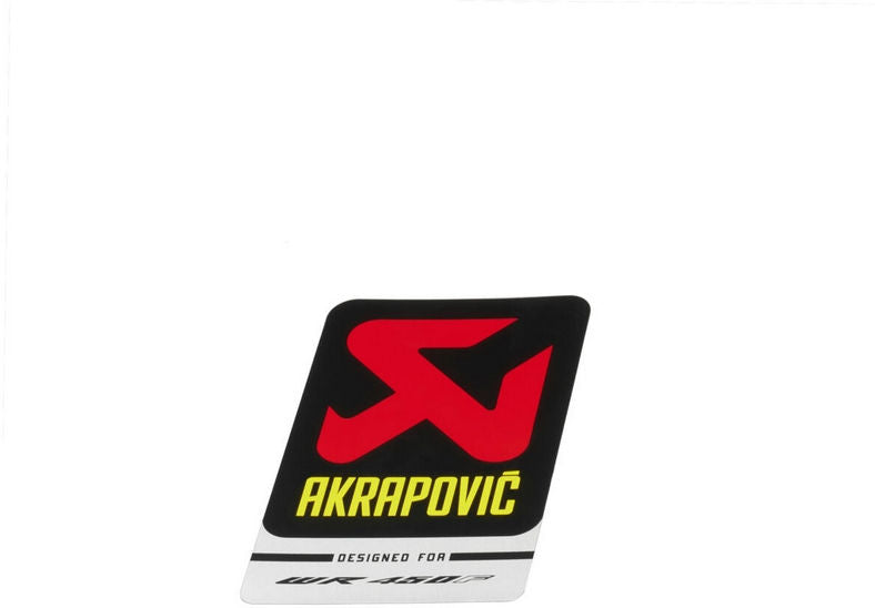 Yamaha Akrapovič Aluminium Exhaust Stickers | 90798-31907-04