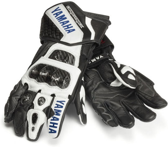 Yamaha Premium Race Gloves BOGOTA Black/Blue | A20-BG121-B4