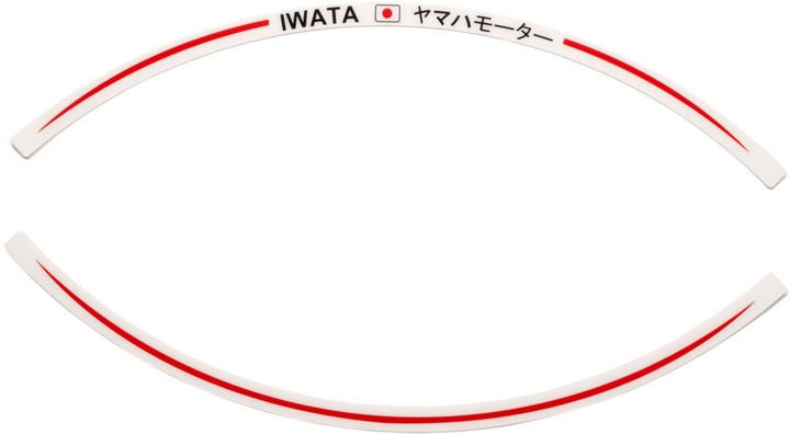Yamaha Wheel Rim Stickers | YME-W0790-RS-IW