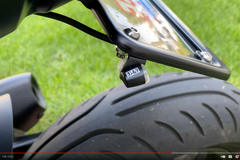 Yoshimura USA Universal Micro Led Turn Signal Bracket | 070BGMUNVTBKT