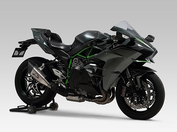 Yoshimura JMCA Slip-on R-11Sq Ninja H2, TTB | 110-288-K16G0