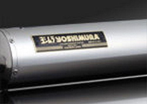 YOSHIMURA JMCA SLIP-ON PATRIOT SR400 03-08/FI 10- (SS) - STAINLESS COVER | 110-357-5T50