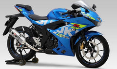 Yoshimura JMCA Full System R-77S GSX-R125/ABS (18-21/22-), Stainless cover | 110A-525-5150