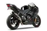 Yoshimura USA GSX-R1000 12-16 R-77 Stainless Slip-On Exhaust, W/ Carbon Fiber Muffler | 1118120220