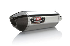 Yoshimura USA GSF/GSX1250Fa 07-16 R-77 Stainless Slip-On Exhaust, W/ Stainless Muffler | 1126205